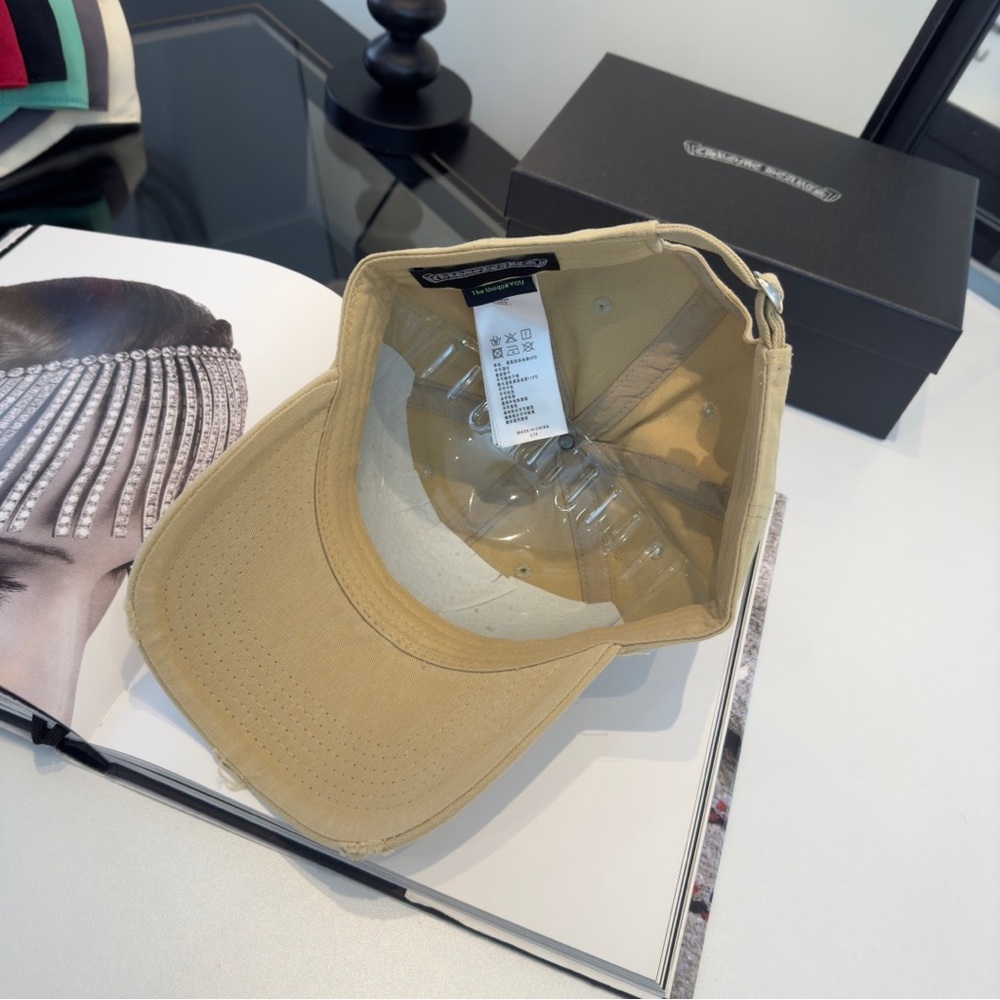 Chrome Heart khaki-colored baseball cap with a head circumference of 57cm - Picture 6 of 6